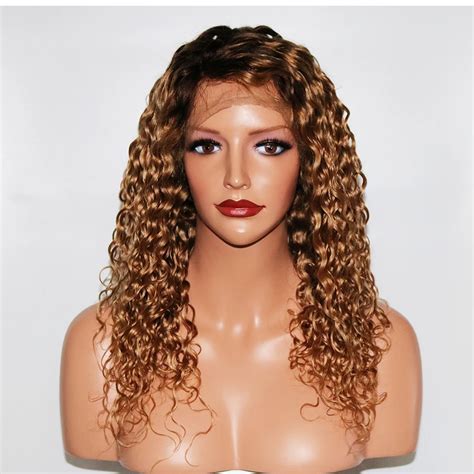 eversilky 4 27 curly wig 360 lace frontal human hair wigs for women brazilian ombre blonde lace
