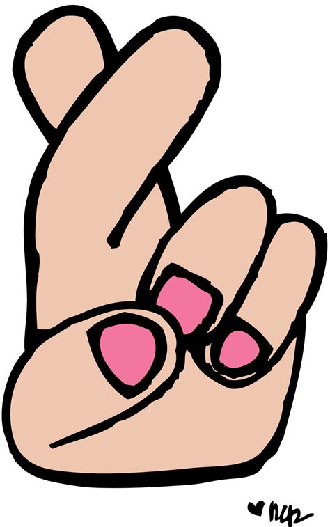 Free Clip Art Fingers Crossed Clip Art Library