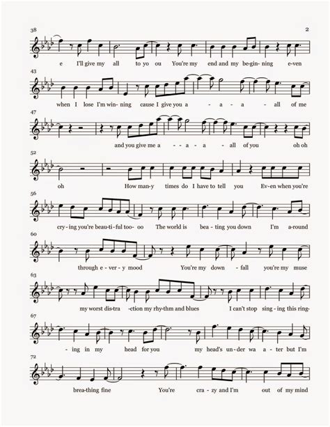 Flute Sheet Music: All of Me - Sheet Music | Sheet music, Flute sheet music, Hamilton sheet music
