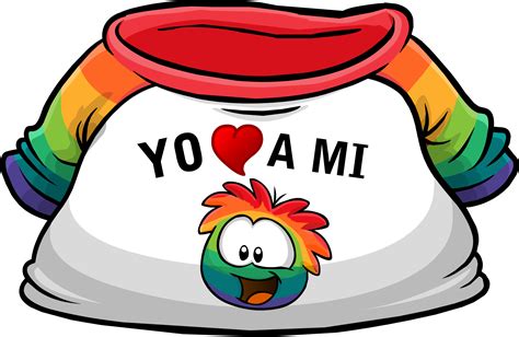 Archivo:Camiseta Yo Amo a mi Puffle Multicolor icono.png | Club Penguin Wiki | Fandom powered by ...