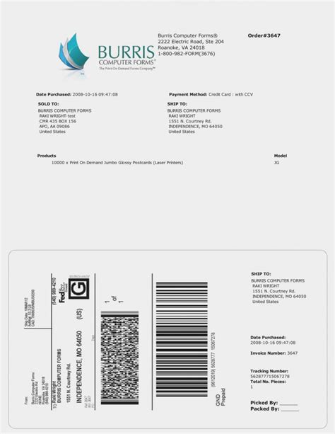 445 x 596 png 27 кб. Free Printable Shipping Label Template Best Of Printable ...