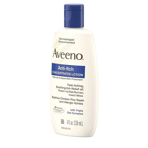 Aveeno Anti Itch Concentrated Lotion With Calamine And Triple Oat