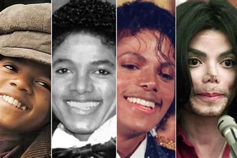 La Transformaci N Del Rostro De Michael Jackson A Trav S De Los A Os