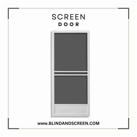 Screen Door Replacement By Active Window Products Buy At Blind And Screen