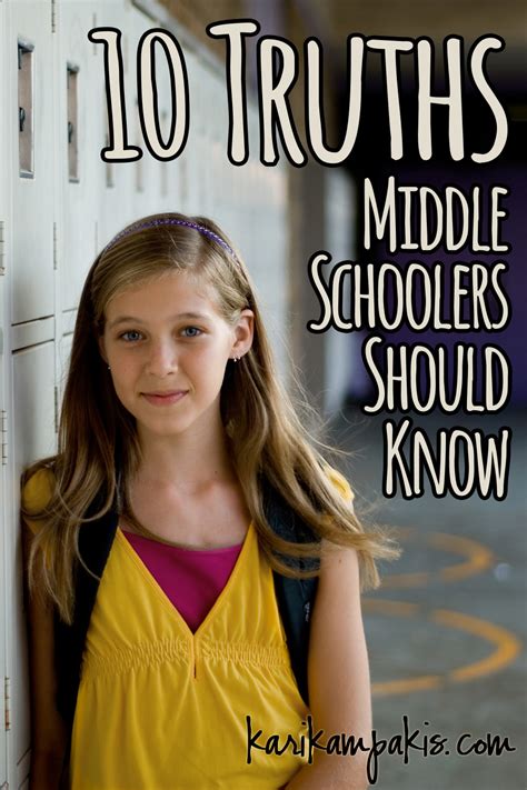 These 10 Truth Bombs For Middle Schoolers Will Be Total Lifesavers For