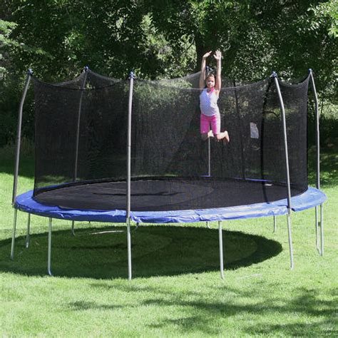 Skywalker 15-ft. Square Trampoline and Enclosure Combo ...
