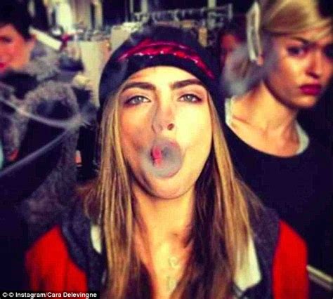 Cara Delevingne Spotted Smoking Roll Up At British Summertime Hyde Park