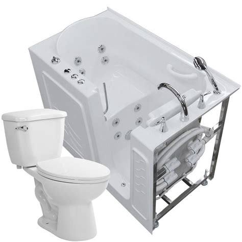 112m consumers helped this year. Universal Tubs 52.8 in. Walk-In Whirlpool Bathtub in White ...