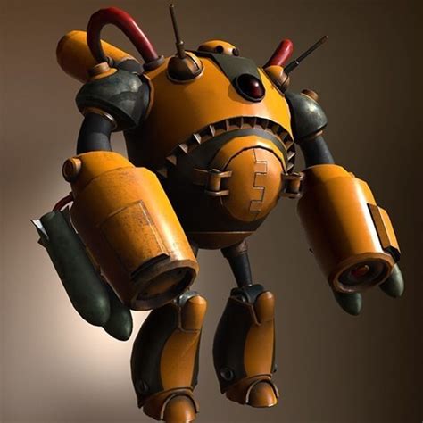 Free 3d bot models available for download. 3D model Battle Bot VR / AR / low-poly BLEND UNITYPACKAGE ...