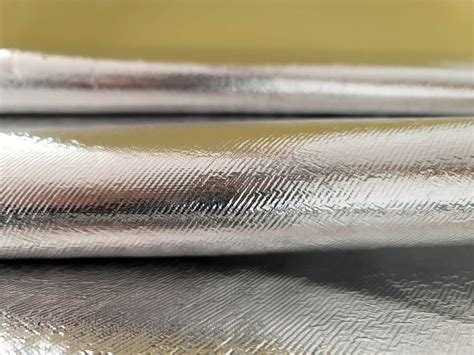 Aluminized Fabric Thermal Insulation Fabric For Ppe And Steam Pipe