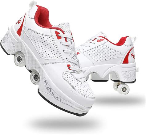 Yousioi Roller Skates For Women 4 Wheel Adjustable Quad