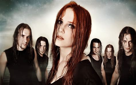 music redheads gothic epica simone simons bands groups people men males heavy metal