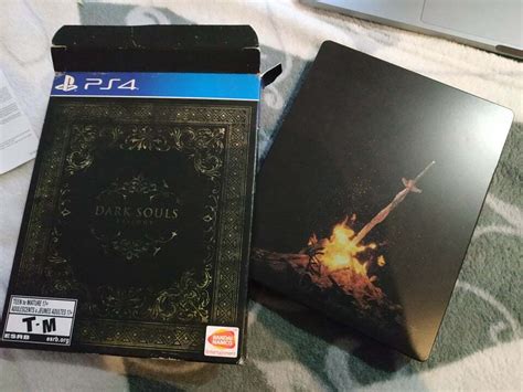 Dark Souls Trilogy 1 2 3 Steelbook Limited Edition Playstation 4 Ps4
