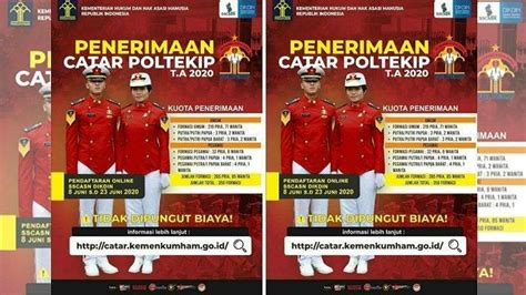 Dengan ini bermaksud mengajukan surat lamaran untuk mengikuti seleksi penerimaan cpns di kementerian hukum dan hak asasi manusia tahun anggaran 2019. PENDAFTARAN Poltekip dan Poltekim Dibuka 8 Juni, Ini ...