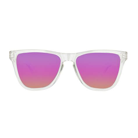 Daybreak Polarised Sunglasses Crystal Clear Pink Boardworld Store