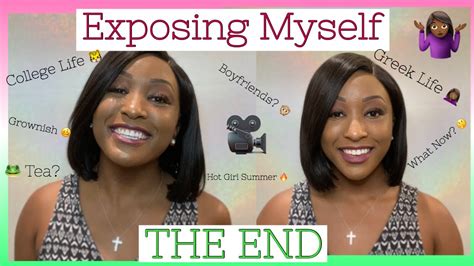 exposing myself part 4 the end 💐 youtube
