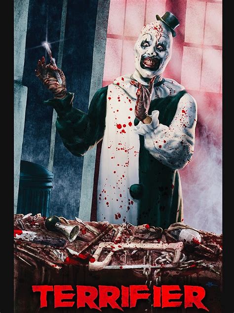 Regarder des films en streaming complet sur votre smart tv, console de jeu, pc, mac, smartphone, tablette et bien plus. "Terrifier Horror Movie Art" T-shirt by Allthingshorror ...