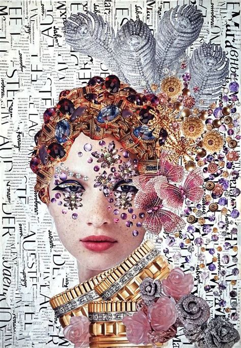 Pin By Odo On Красота Paper Collage Art Collage Art Mixed Media