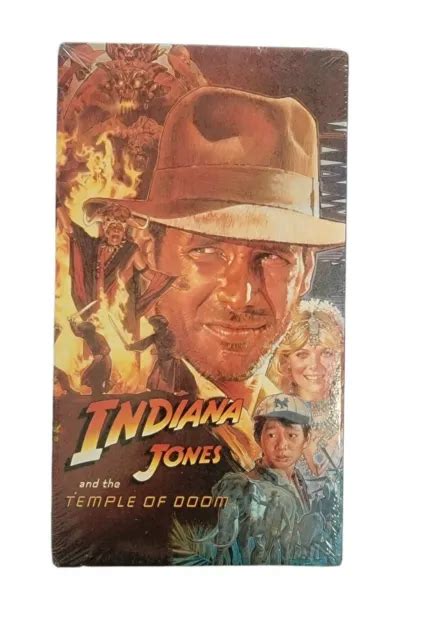Indiana Jones And The Temple Of Doom Vhs Steven Spielberg
