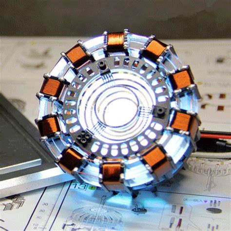 What is there in a real arc reactor? Iron Man MARK I Arc Reactor - DIY Project By Tony Stark