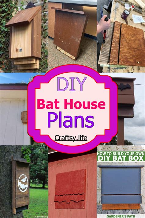 25 Diy Bat House Plans To Make Cheaply Craftsy