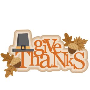 Give Thanks SVG | Thanksgiving clip art, Give thanks, Thankful