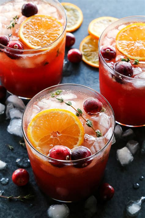 Gin And Cranberry Juice Cocktails