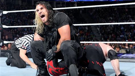 Wwe In Live Kane Vs Seth Rollins