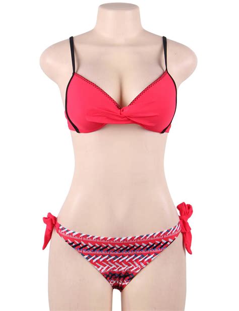 Red Sexy Summer Women S Bikini Set Ohyeah