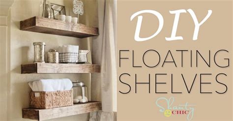 How To Build These Beautifully Rustic Diy Floating Shelves