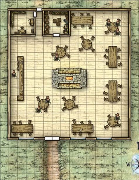 Dungeons And Dragons Tavern Map Maps For You