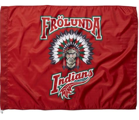 They are currently playing in the highest swedish league, swedish hockey league (shl; Frölunda Indians Flagga 90*120CM - röd - Köp online hos Intersport