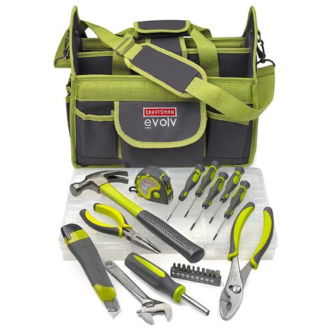 Get free shipping on qualified tool set or buy online pick up in store today in the tools department. Craftsman 24 pc. Homeowner Tool Set