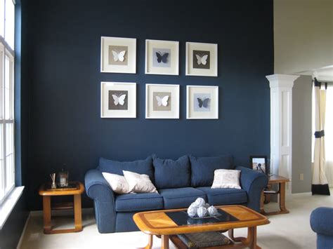 Contrasting colors like a whitewashed ceiling and an accent wall painted with dusty laurel by behr make this lofted bedroom feel larger. Painting Room With Hues Of Blue
