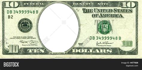 Understanding the 1000 dollar bill. Empty Face 10 Dollar Bill Image & Photo | Bigstock
