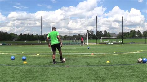 Soccer Finishing Drills Part 1 Shooting Practice Youtube