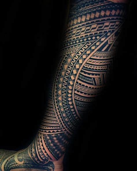 In america, samoan tattoos are often known as tribal tattoos. 90 Samoan Tattoo Designs For Men - Tribal Ink Ideas