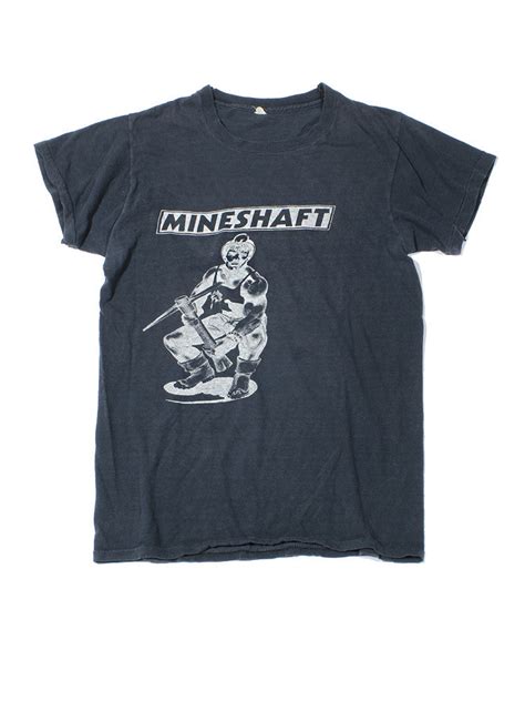 Mineshaft Nyc Gay Club T Shirt 1980s Afterlife Boutique