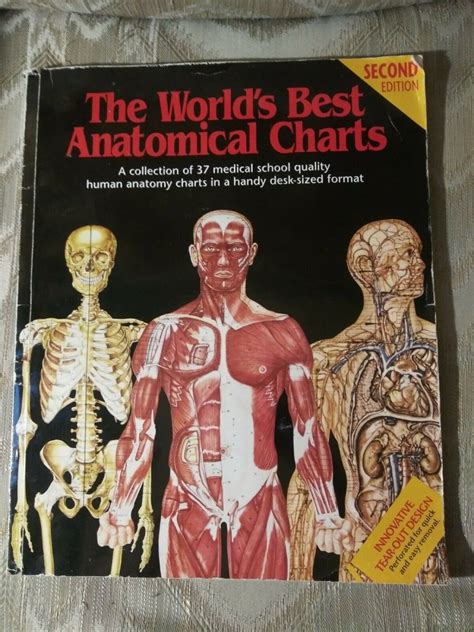 The Worlds Best Anatomical Charts Second Edition 1995 Perforated Tear