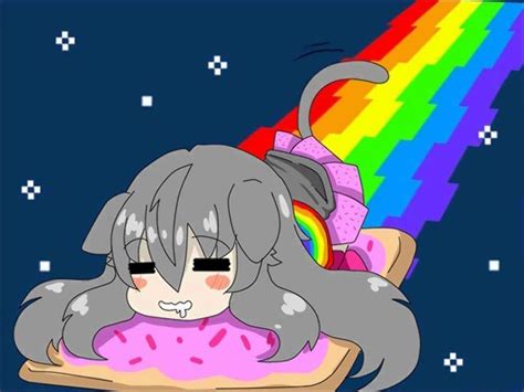 Nyan Cat Human Ver Nyan Cat Anime World Wallpaper