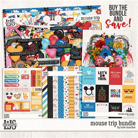 Mouse Trip Bundle Digital Art