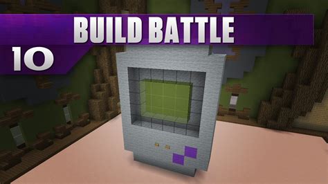 Minecraft Build Battle 10 Cheaty Gameboy Youtube