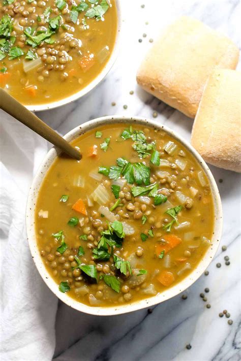 Brimming with yummy vegetables, you can grow so many of the ingredients in your own back. Detox Lentil Soup - Catching Seeds