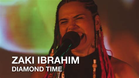 Zaki Ibrahim Diamond Time First Play Live YouTube