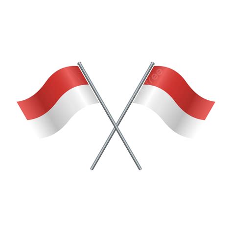 Bendera Indonesia Bendera Indonesia Merah Putih Png Dan Vektor Dengan Background Transparan