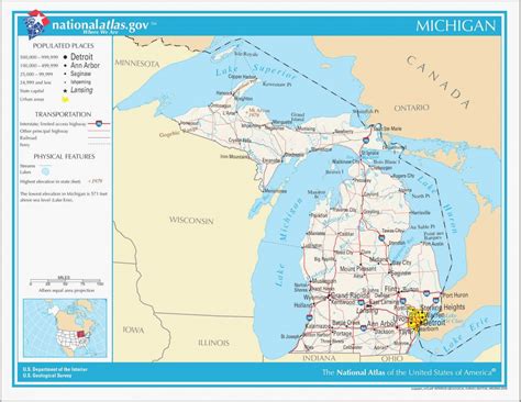 Topographical Map Of Michigan Michigan Elevation Map Beautiful Topographic Map Maps Directions