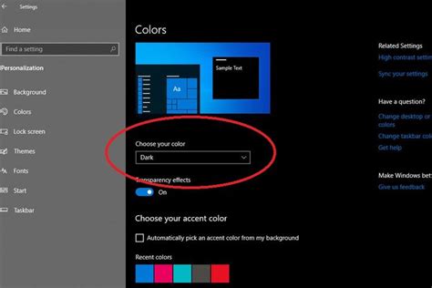 Cara Dark Mode Windows 10