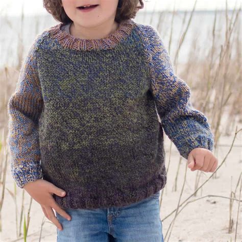 50 Free Knitting Pattern Child Raglan Sleeve Pullover Guidogurpaul