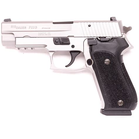 Sig Sauer P220 Stainless For Sale Used Very Good Condition