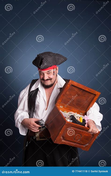A Man Dressed As A Pirate Stock Photo Image Of Adult